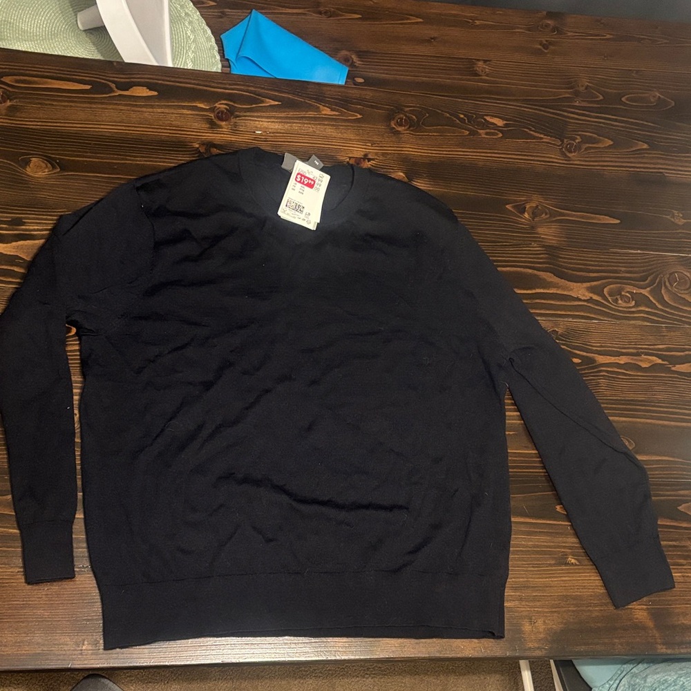 H&M Men's Crewneck Sweater - Black
